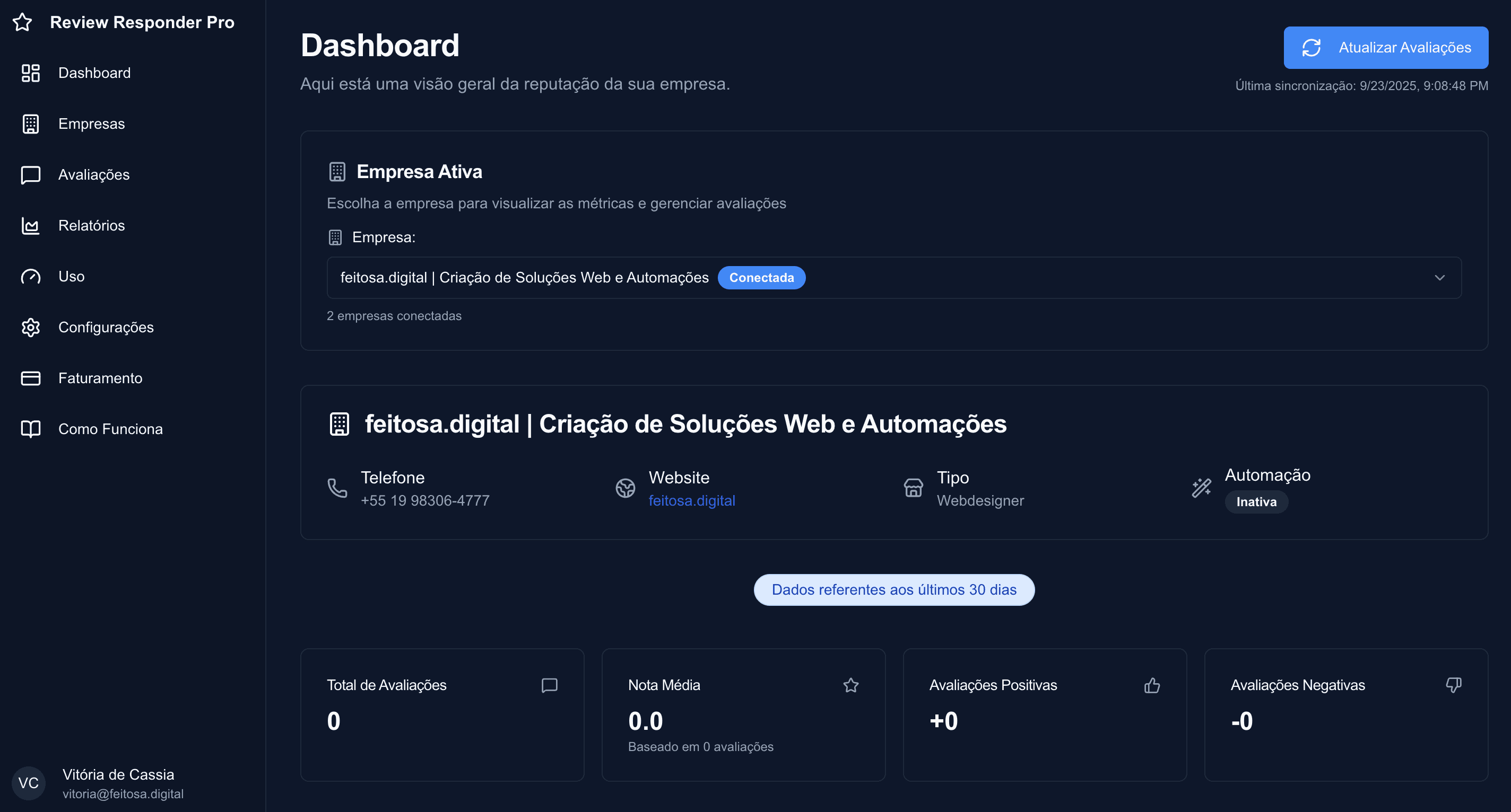 Hero image showing a modern software dashboard.